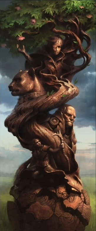 marque generique - Nouveauté Elf Tree Statue Décor Personnage